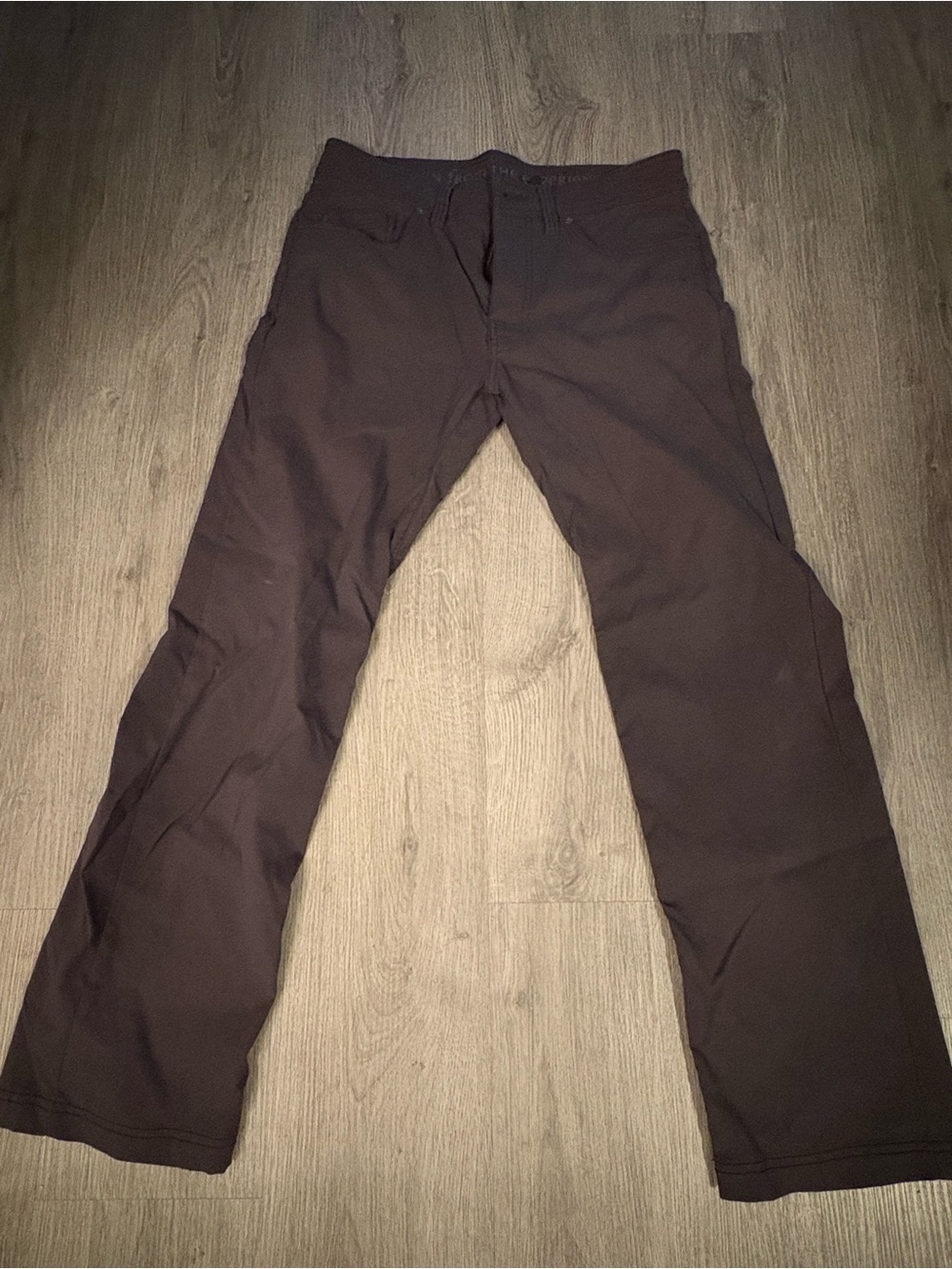 Prana Men's Grey Straight-Leg Chinos 32x30